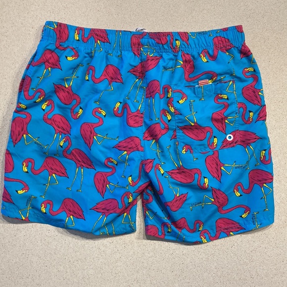 New Maamgic Flamingo Swimtrunks with 3 pockets size L - Picture 6 of 11